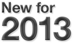 New for 2013