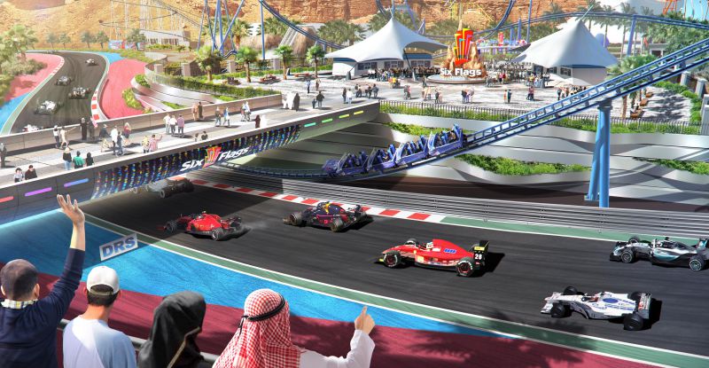 Six Flags Qiddiya Unveils Park Design